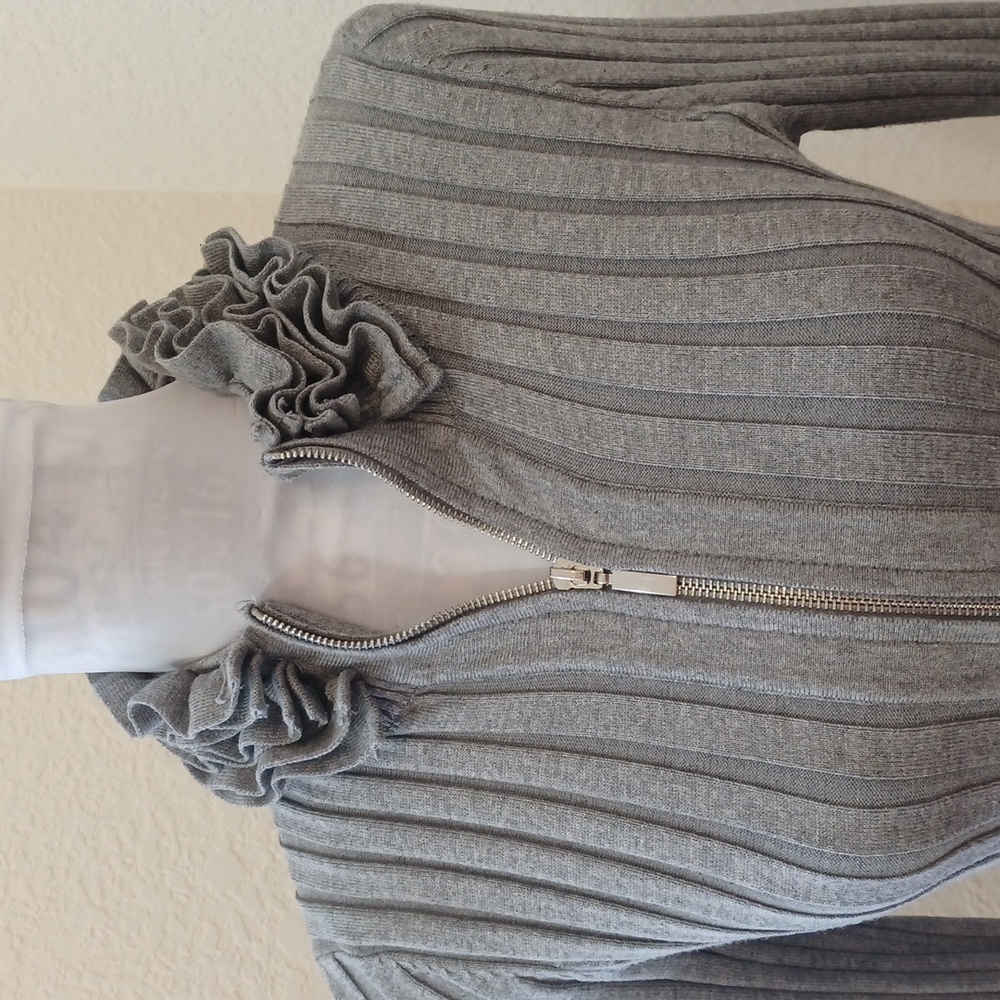 Ruffle Neck Sweater - image 3